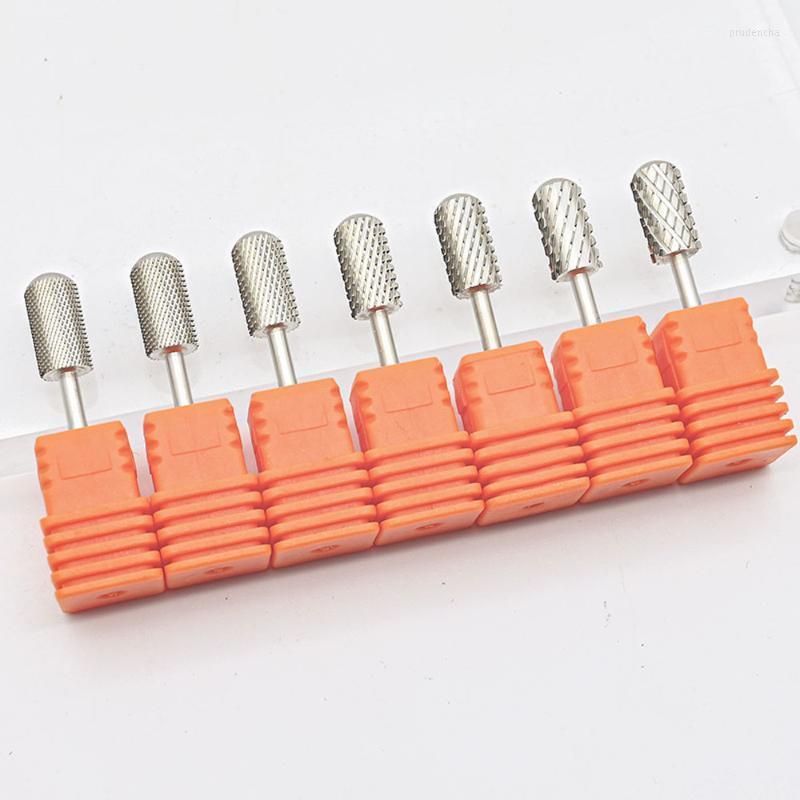 

Nail Art Equipment 1pc Silver Drill Bit Tungsten Carbide 5 In 1 Tapered Bits Milling Cutter Cuticle For Acylic Nails Tools Ta64 Prud22