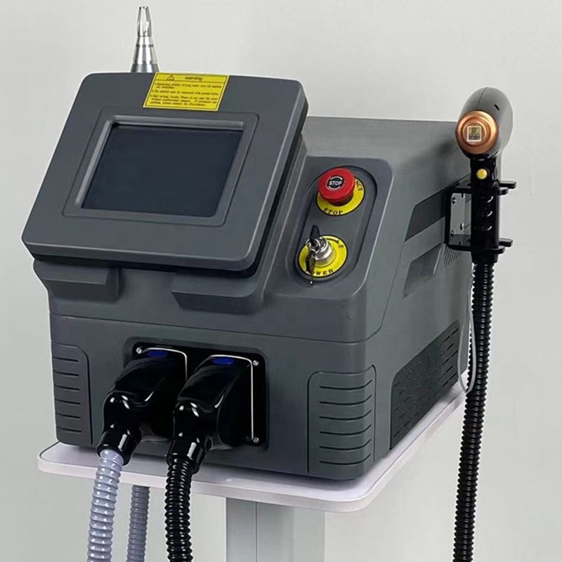 

2 in 1 diode laser hair removal machine 808nm 755 1064 High Power Professional spot-fading Whitening tattoo Pigment remove Semiconductor equipment salon use