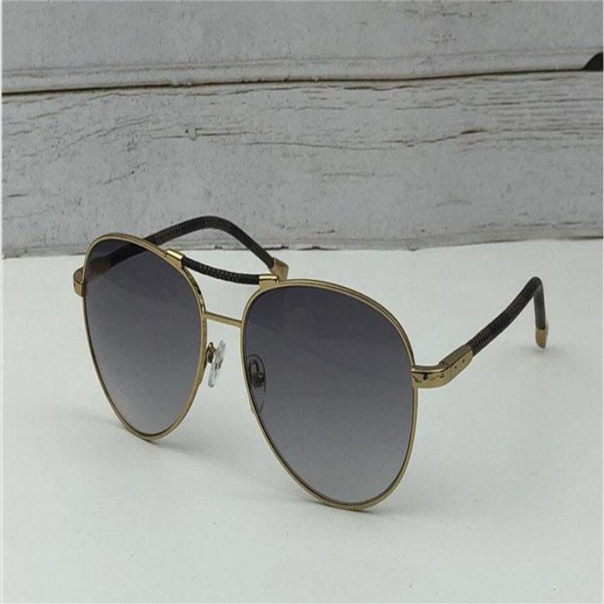 

luxury sunglasses mens sunglasses 0202 pilots leather frame classic retor style uv 400 outdoor protection eyewear248L