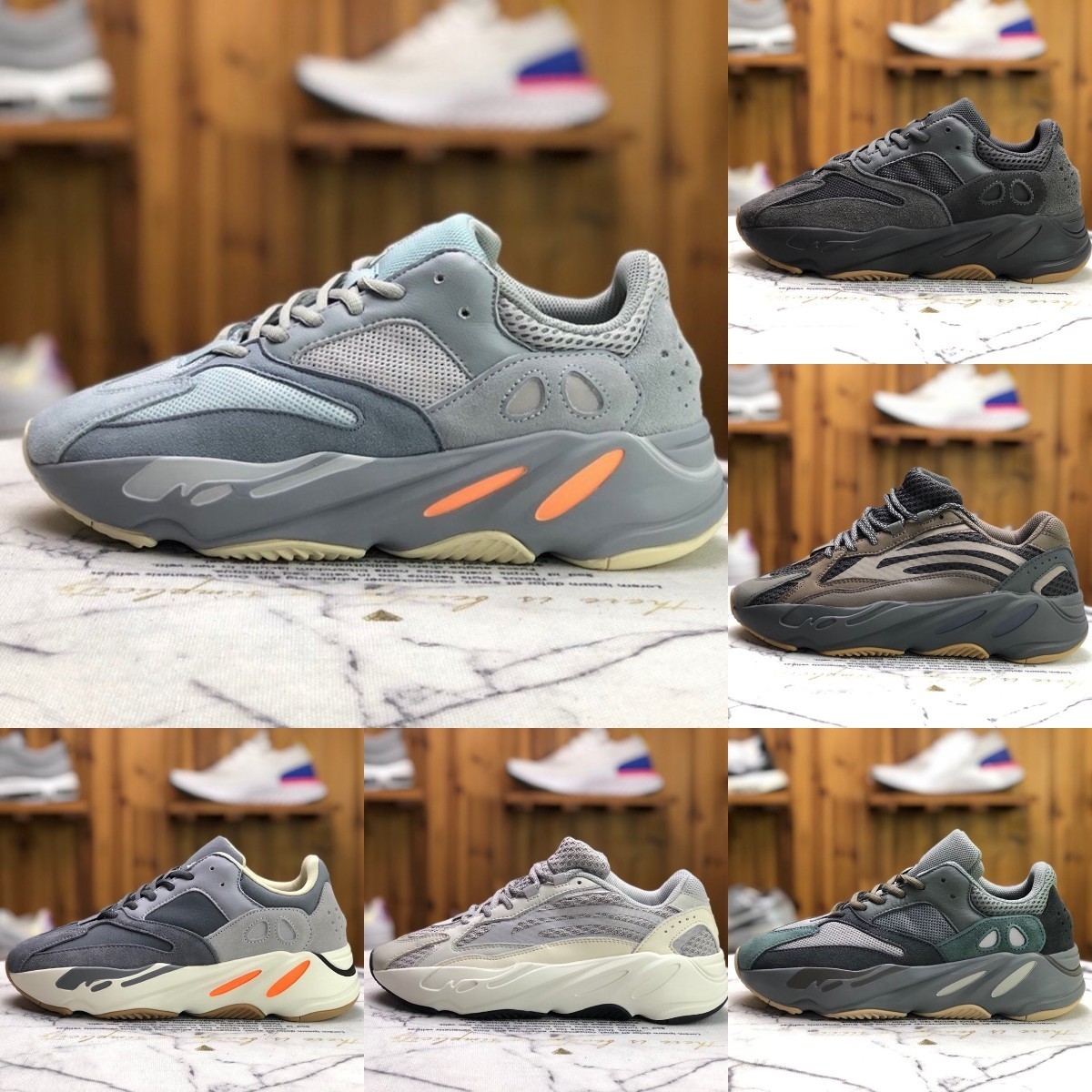 

2022 High Quality Enflame Amber 700 V2 Men Women Sports Shoes Runner Sea Bright Blue 700S Geode Alvah Azael Static Magnet Wave Solid Grey Tephra Trainer Sneakers C941, Please contact us