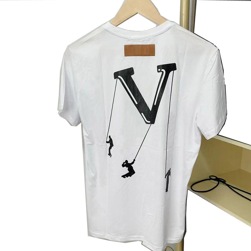 

Designer T shirt Summer short Sleeve waves Tee Men Women Lovers luxury T-shirts Fashion senior Pure cotton high quality size S-5XL, 17
