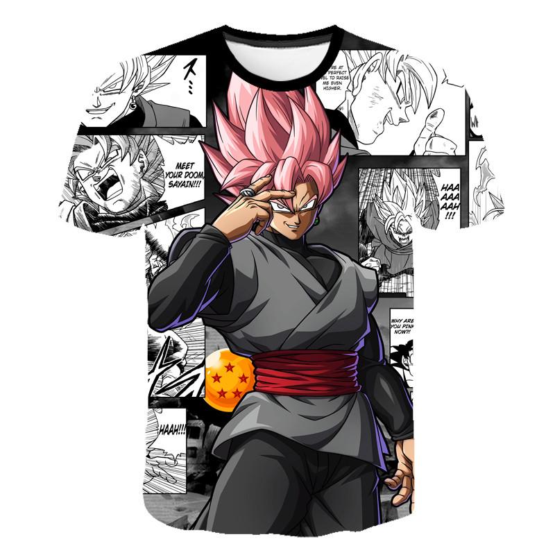 

Men's T-Shirts Fashion Japanese Anime Dragon-Bead 3D Printing T Shirt Men Goku Vegeta Harajuku O-Neck T-shirt Casual Short SleeveMen's, 21