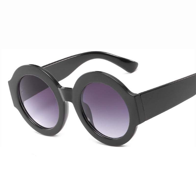 

Sunglasses Fashion Men And Women European American Trend Original Design Round Frame Retro Anti UV Sun GlassesSunglasses