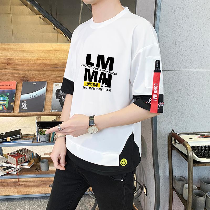 

Men's T-Shirts Style Short Sleeve T Shirt Cool Men 2022 Summer Loose Casual O Neck Tshirt Top Tees Fashion Clothes Plus Oversize M-4XLMen's, Black