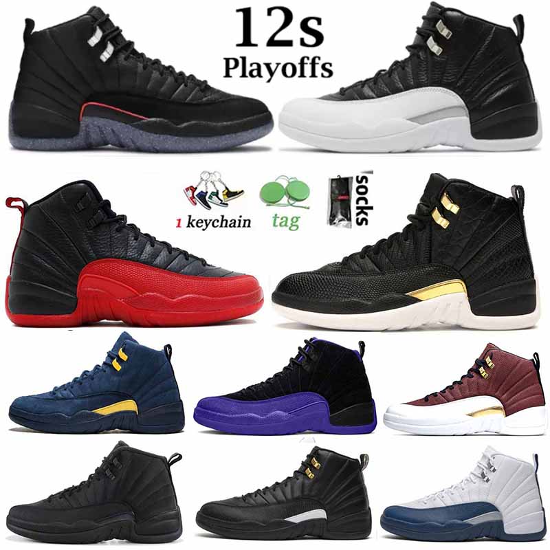 

2022 Jumpman 12s 12 Playoffs Royalty Taxi Utility Grind mens shoes University Gold baskets Flu Game RoyaltyBred Concord Legend blue Bright Citrus men women sneakers, Customize