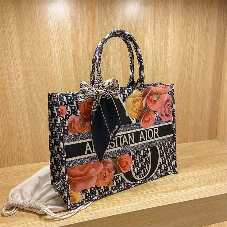 

62% OFF trendy bags 2022 New Designer Handbags Fashion texture capacity canvas ins fashion One Shoulder Tote letter portable, Section one