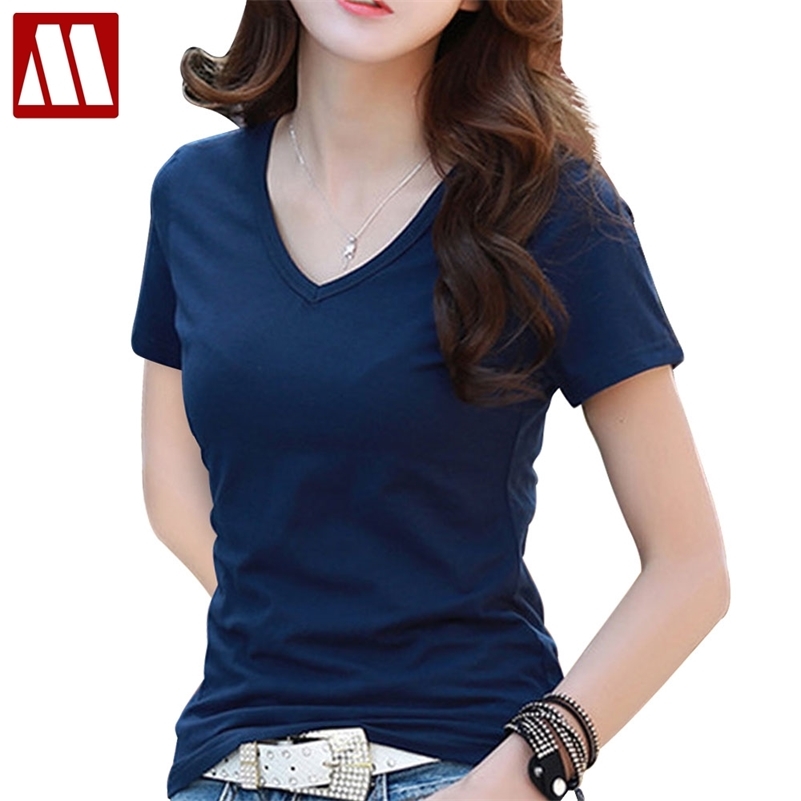 

Tops Tees 5XL summer style Ladies casual under shirt womens t-shirt roupas femininas short sleeve tshirt t shirts for women 220321, O neck coffee