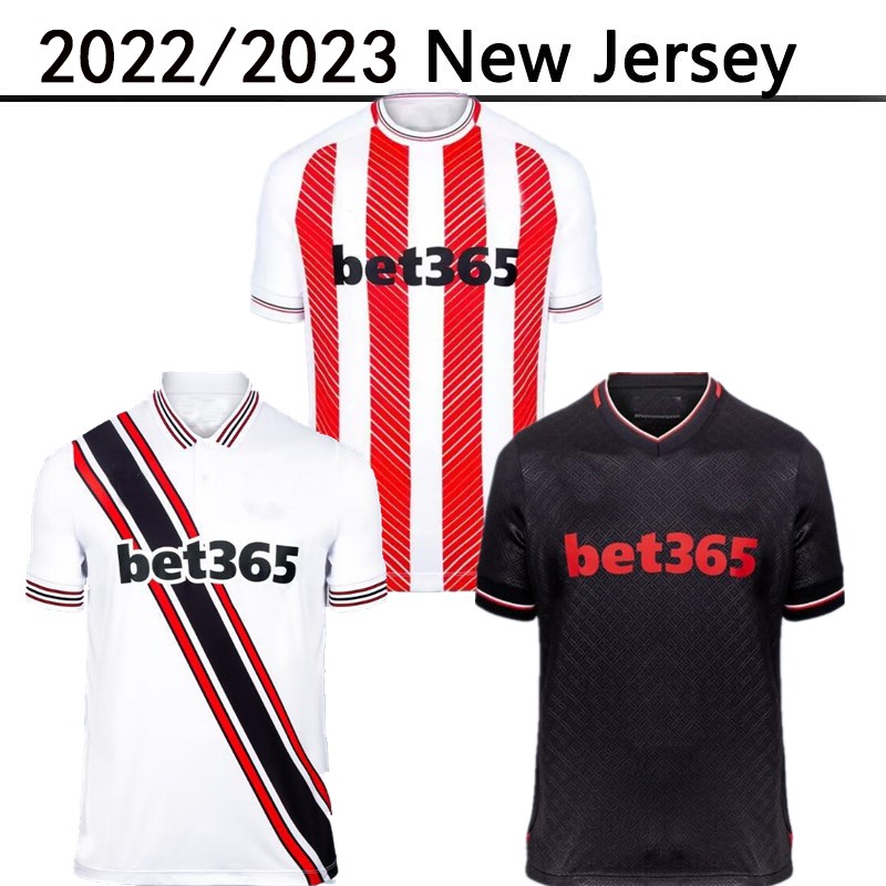 

22 23 Stoke City MIKEL CAMPBELL soccer jerseys away third SMITH FLETCHER POWELL BROWN CLUCAS 2022 2023 camiseta Baker men Football Shirts Uniforms