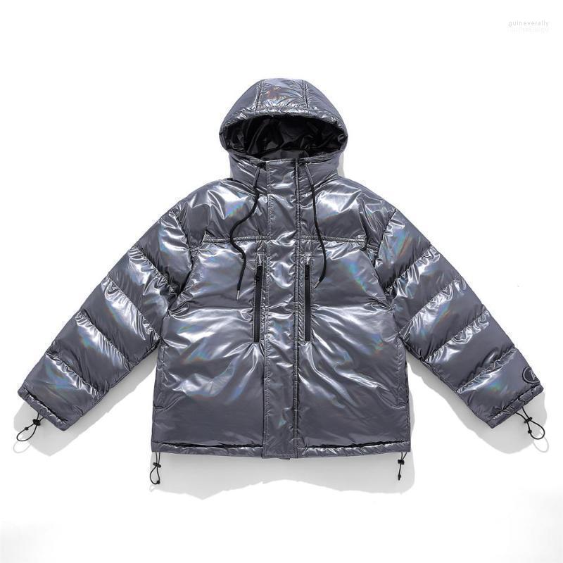 

Men's Down & Parkas Cotton Padded Jackets Men 2022 Winter Fashion Soft Shell Warm Jacket Reflective Top Casual Loose Solid Color Men1 Guin22, Grey jacket men