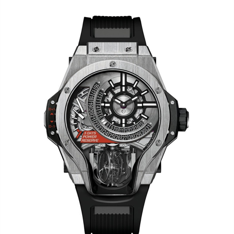

Fashion Men's Automatic Mechanical Watch 45mm Sports Life Waterproof Rubber Strap High Quality designer movement watches watches for men 2022 personality, 3#