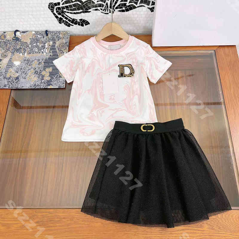 Robe de mailles simples pour bébés filles de haute qualité de luxe princesse robes