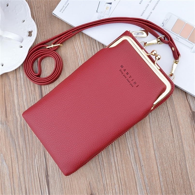 

Luxury Leather Handbags Women Bag For Woman Mobile Phone Womens Crossbodys Purse Clutch Wallet Shoulder 220527, B-8