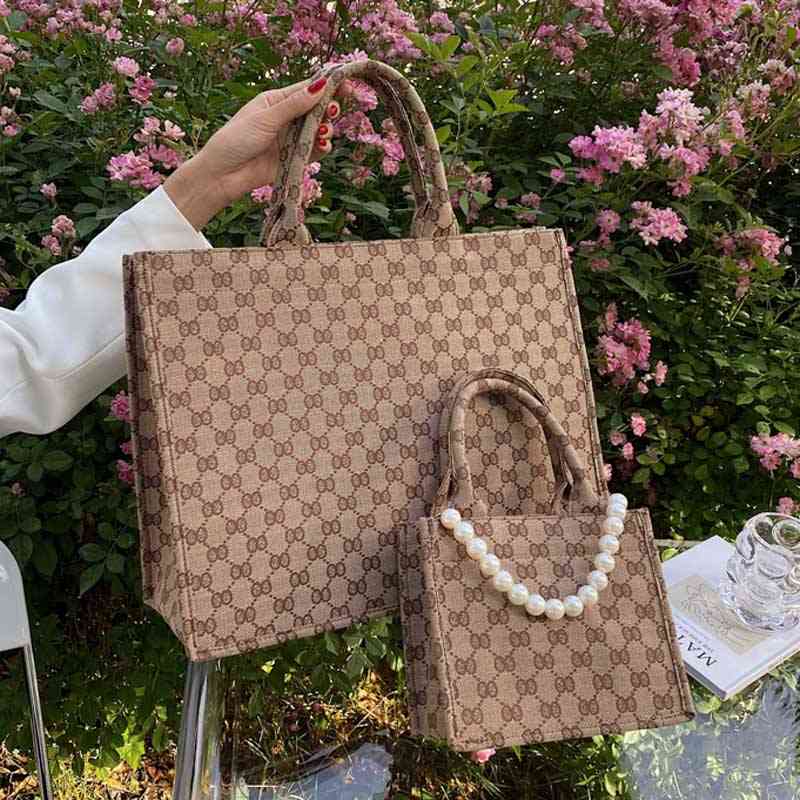 Sac à main pour femmes LETTRE LUXEUR IMPRESSION SALLE SALLES À MAIN HIGHTPACY POPULIT TOTE TOTE CROSSBOCK BABOCK 2022 FEMME principale