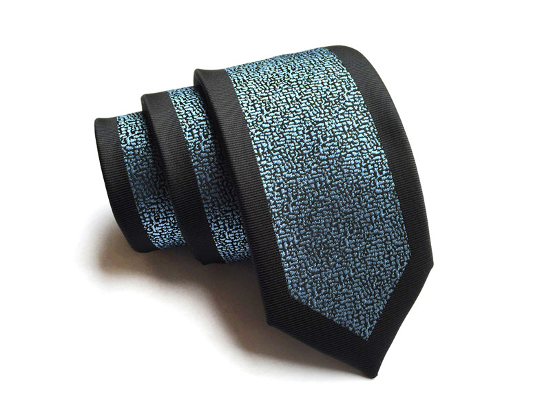 Silk Slim Men Ties Fashion 6cm Skinny Stripe Dot Floral Neck tie for men Woven Formal wear business wedding party 10-image-762620233