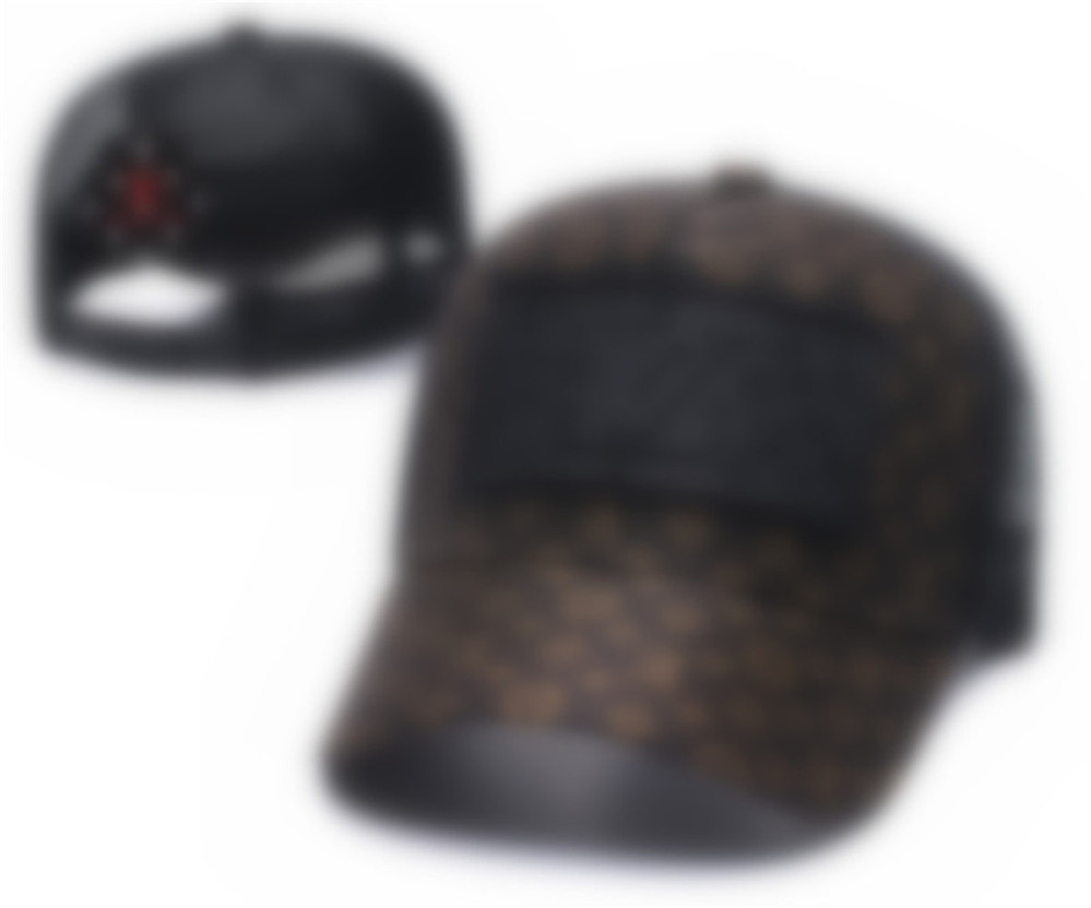 Fashion Outdoor Sport Baseball Caps Spring Summer Luxury Letter Snapback Hats Men Women Hat-7