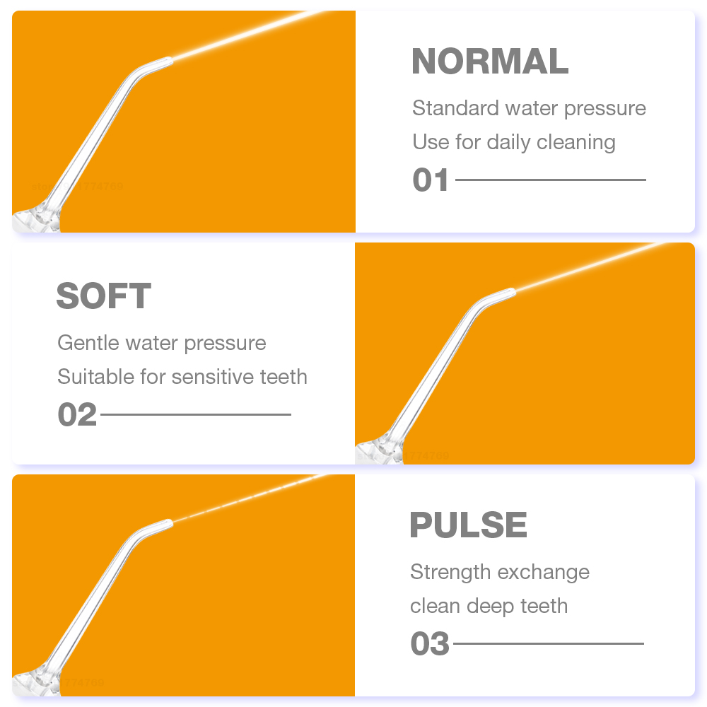 

2021 Oral Irrigator Dental Water Jet Teeth Whitening Water Flosser Irrigator Teeth Cleaner Dental Floss Thread Water Teeth Home