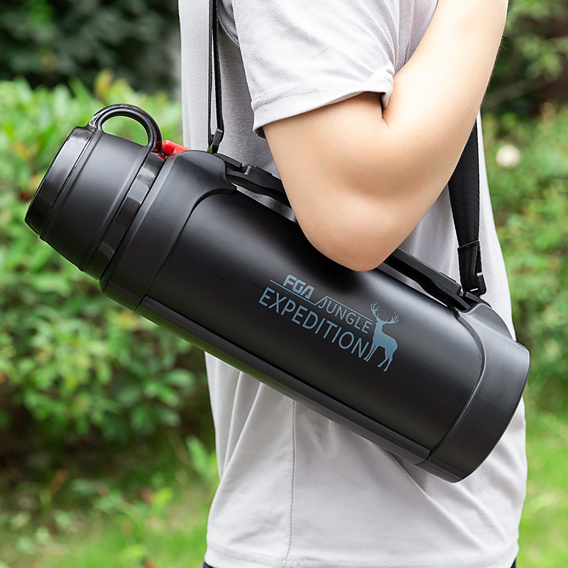

Thermos Pot large capacity household outdoor travel empty thermos cup car portable travel Hydration Gear