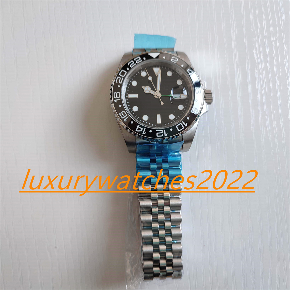 

MP Factory Mens Watch 40mm Batgirl Ceramic Steel Jubilee Bracelet 126710 Automatic Movement Mechanical Stainless Steel Sapphire Wristwatch Montre De Luxe