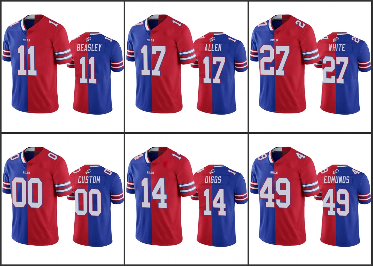 

Jersey Wholesale Custom Buffalo''Bills''Men #14 Stefon Diggs 17 Josh Allen 11 Cole Beasley 27 Tre''NFL''Women Youth Custom Limited Jersey