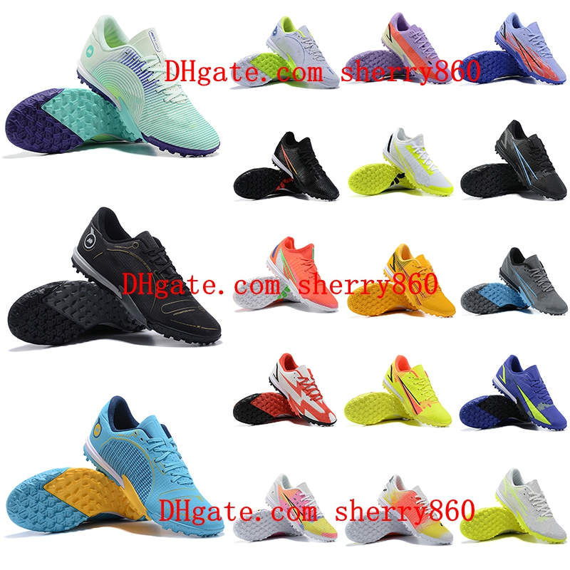 

2022 Soccer Shoes Vapores 14 Academy TF Cleats Mens Low Ankle Soft Neymar Cristiano Ronaldo Training Turf Football Boots, As picture 16
