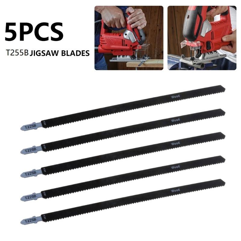 

Hand Tools 5pc T225B 250mm HCS T-Shank Jigsaw Blades Reciprocating Saw Blade Multi Saber For Wood Metal Cutting Woodworking ToolsHand
