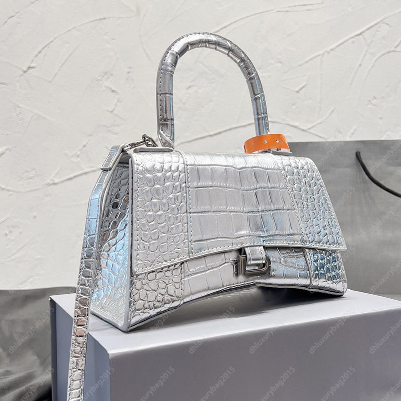 

Designer Adjustable Straps Crossbody Bags Large Capacity Silver Women Handbags Luxury Tote Bag Classic Leather Totes Alligator Lady Cross Body, Increase freight