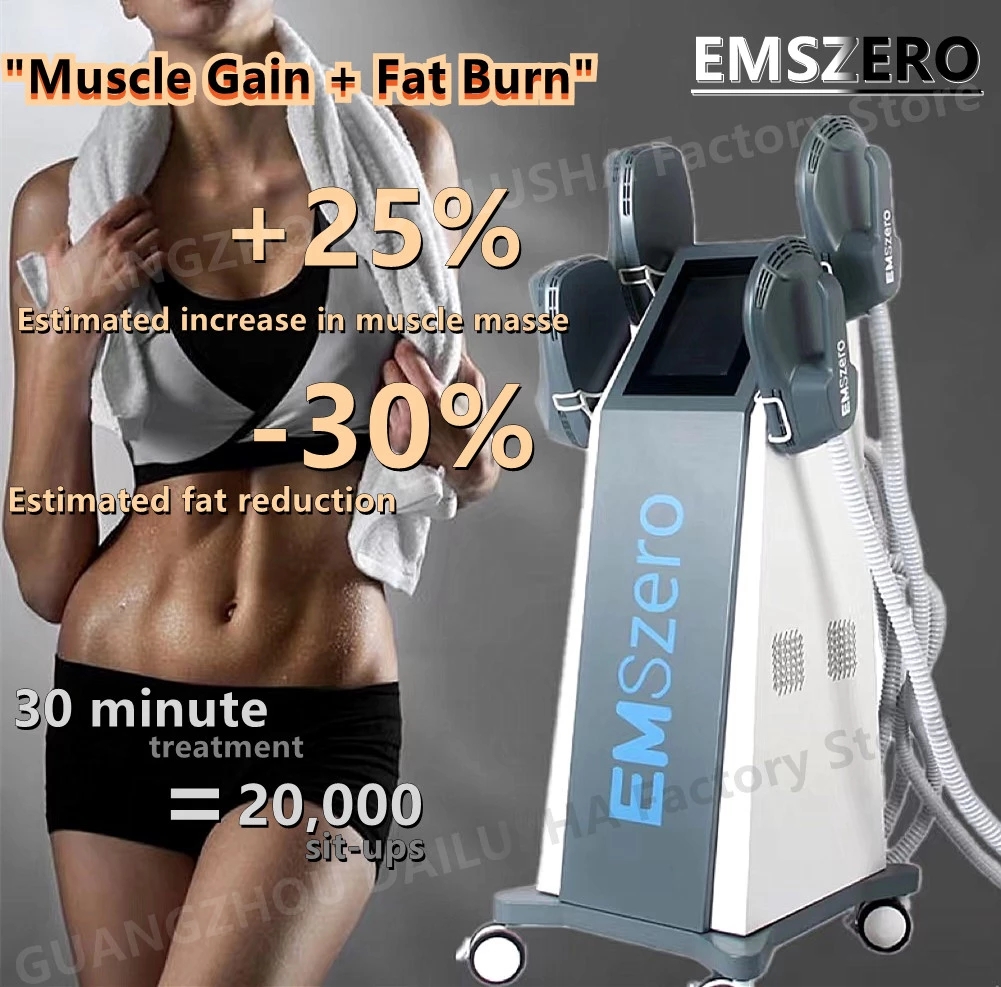 

13 Tesla dls-Emslim Neo RF Nova Hi-emt Muscle Stimulate Slim Machine EMSzero Body Sculpt Salon Product 5000W