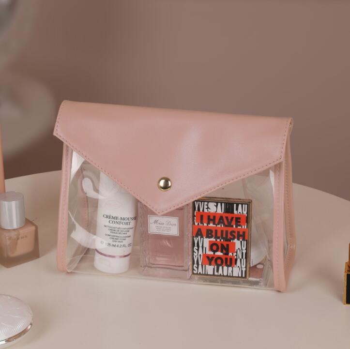 

Ladies HBP New wash bag woman cosmetic handbag case purse high quality, Black-silver