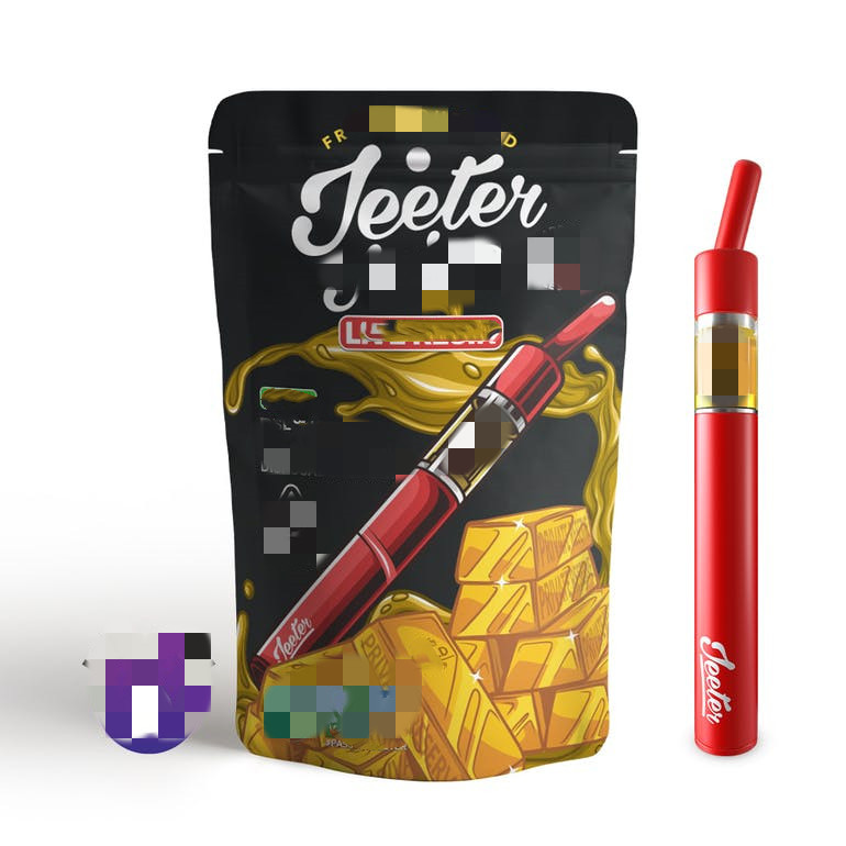 

Disposable E cigarettes 10 strains Jeeter rechargeable 1ml vape pen device pods kit prefilled D8/THCO oil in stock in USA