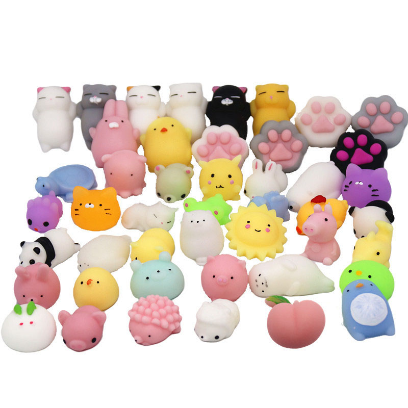 

Mochi Squishy Toys Party Favors for kids Animal Squishies Stress Relief Toy Cat Panda Unicorn Squeeze Kawaii Squishies Birthday Gifts