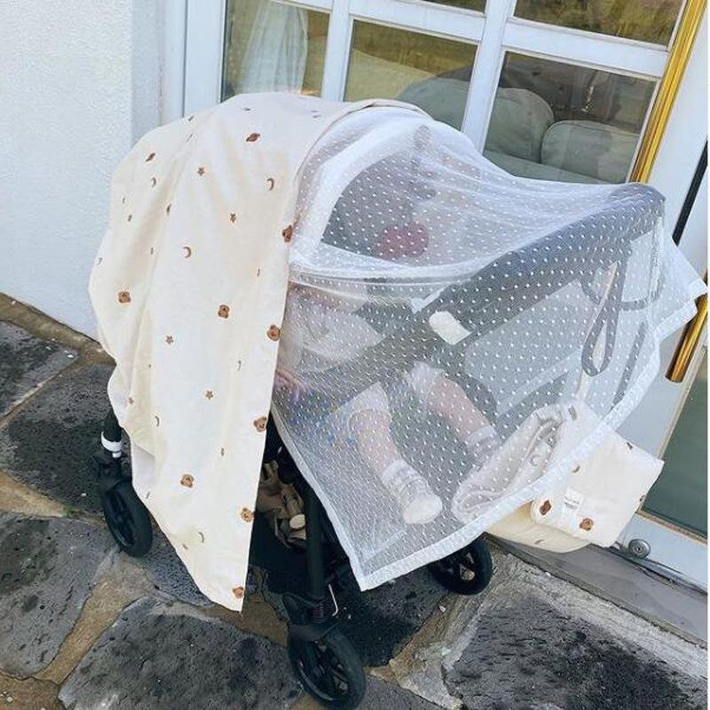 

Stroller Parts & Accessories 100cm Infants Baby Mosquito Net Safe Mesh Buggy Crib Netting Cart Pushchair Full Cover NettingStroller