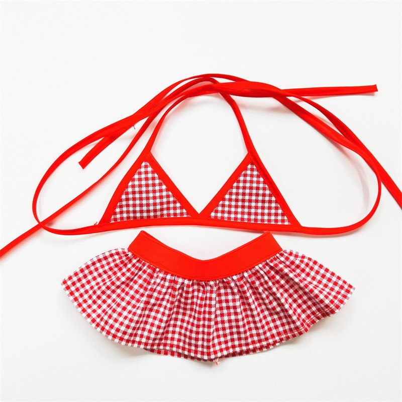 

Designer Pet Dog Clothes Fashion Bikini Skirt Suit Luxury Princess French Bulldog Chihuahua Clothing X-005, Blue 8