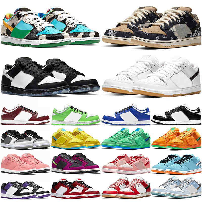 chaussures Dunks Hommes Femmes Low Chaussures de sport White Lagoon Pulse Orange Label Panda Pigeon Holiday Special Habibi Chicago Court Violet R