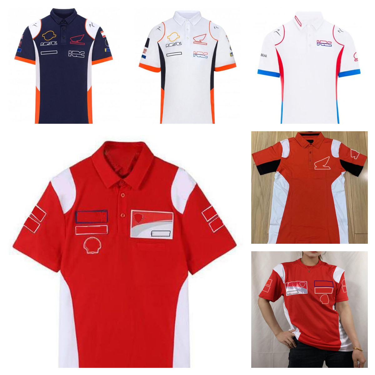 

Motorcycle polo suit summer new team short-sleeved shirt same style customization