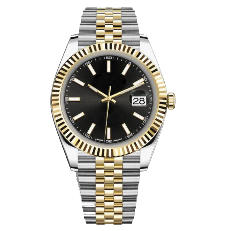 

Fashion Men Watches 41mm Case Mechanical Automatic Movement Luminous Watch President Strap Women Wristwatch 36mm Stainless Steel Clock Sapphire Montre De Luxe