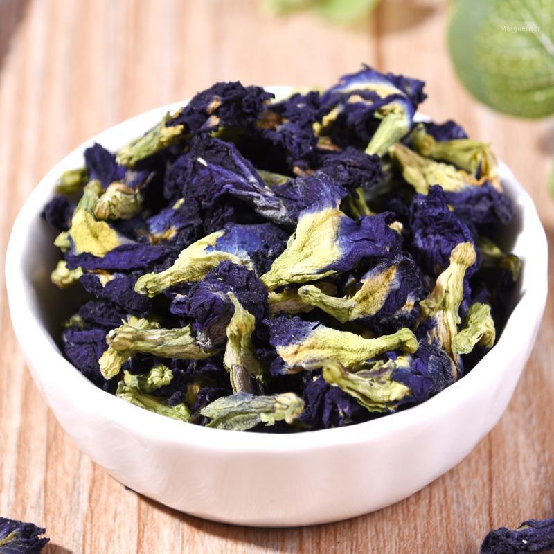 

Decorative Flowers & Wreaths 500g Thai Blue Butterfly Pea Scented Tea Dried Bean Pure Natural Baking Supplies Food Coloring