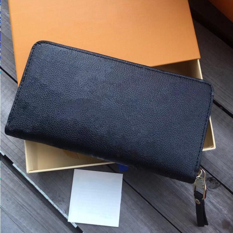 

Women Classic Style Single Zipper Wallet Handbag Gaston Design Bag Size 19 10 cm Leather Luxury NO.60017