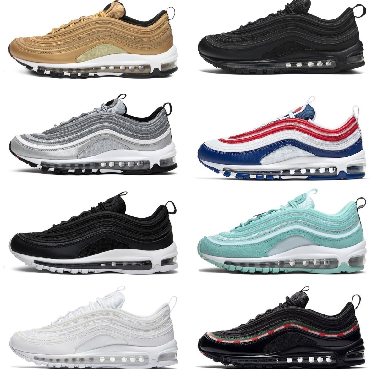 

2022 Classic 97 Sean Wotherspoon 97s Mens Running Shoes Triple White Black Blue Golf NRG Lucky And Good MSCHF X INRI Jesus Celestial Airs Men Women Trainer Sneakers, Please contact us