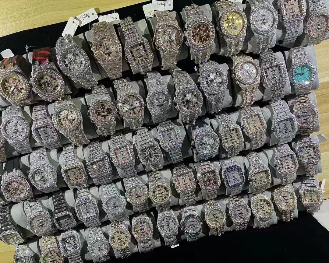 

mens luxury watches automatic moissanite iced watch for men movement womens watch men's montre homme diamond watchs wristwatches montres de luxe l33, Screwdriver 1.2mm [one]