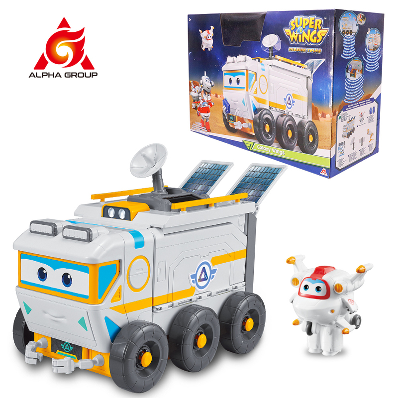 

Super Wings S3 Galaxy Wings Mixed Playset Team Vehicles -Rover Includes Transforming -a-Bots figures Astro With Lights & Sounds 220718