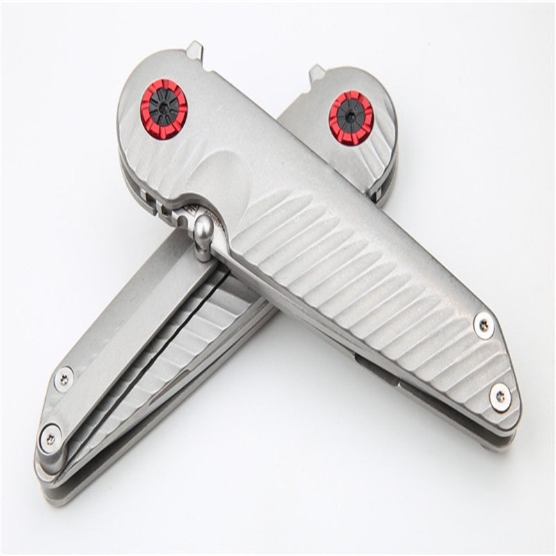 

Special Offer!Steel Handle Rocket Folding Knife 9cr18 Sharp Blade High Quality Survivcal Outdoor EDC Packet Tool Gifts For Men
