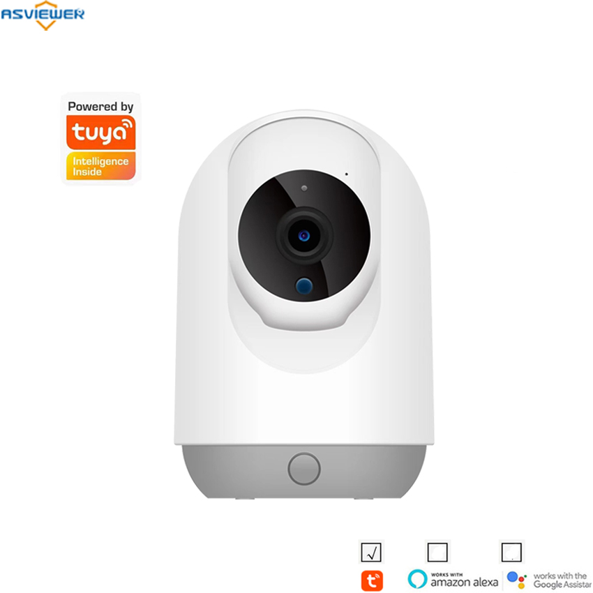

2.0MP Tuya Smart Life IP WiFi Surveillance Camera Human Auto Tracking Smart Home Security Indoor Wireless Baby Monitor AS-TYIP602H