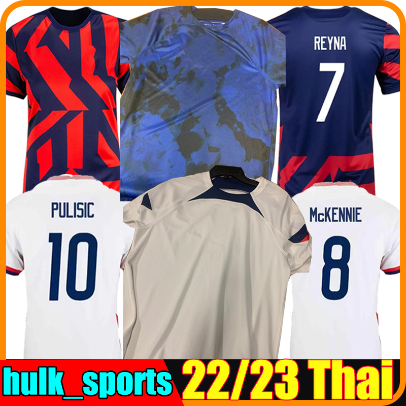 

2022 PULISIC USAS Soccer Jerseys Concept MCKENNIE ERTZ ALTIDORE PRESS WOOD MORGAN LLOYD America Football jerseys United States Shirt Camisetas Men Women Kids Kit, 2022 concept