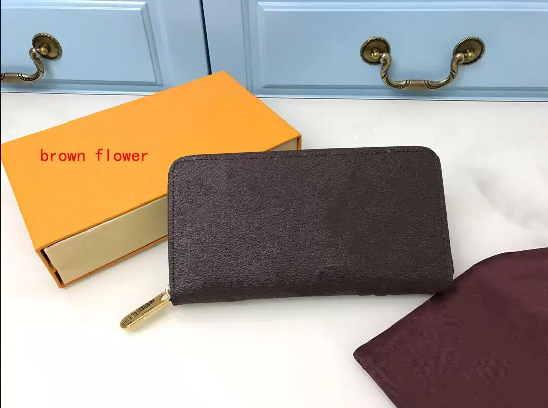 

2022 Top luxurys designers wallets cardholder France Paris plaid style mens women high-end wallet, Army green