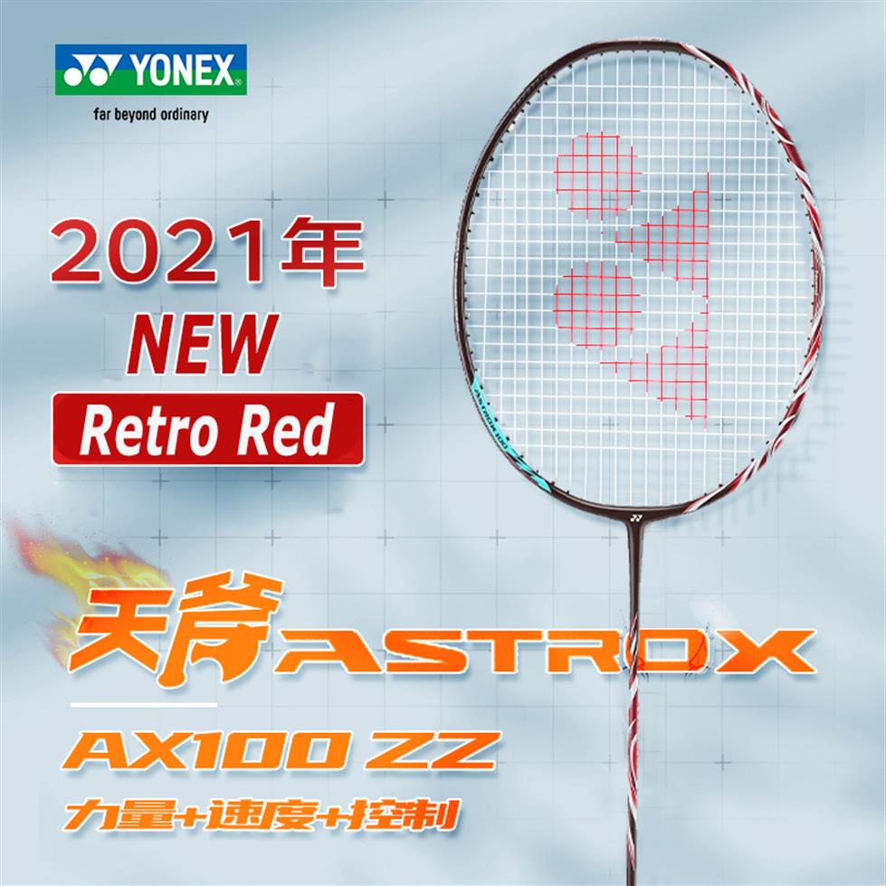 

Badminton Racket Skyaxe Astrox 100zz 4U Retirement Memorial Attack Type with bag2923