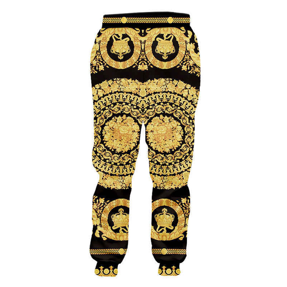 

New Bandana Pants Exploding Jogging Pants 3D Digital Printed Pants Plus Size -6XL 005, Colorful