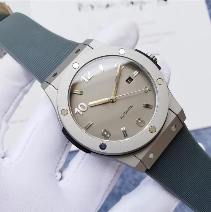 

Top AAA quality Men Sport Watch Rubber belt Automatic Watches Auto Date Mechanical Movement Fashion Wristwatch, Water proof 50m