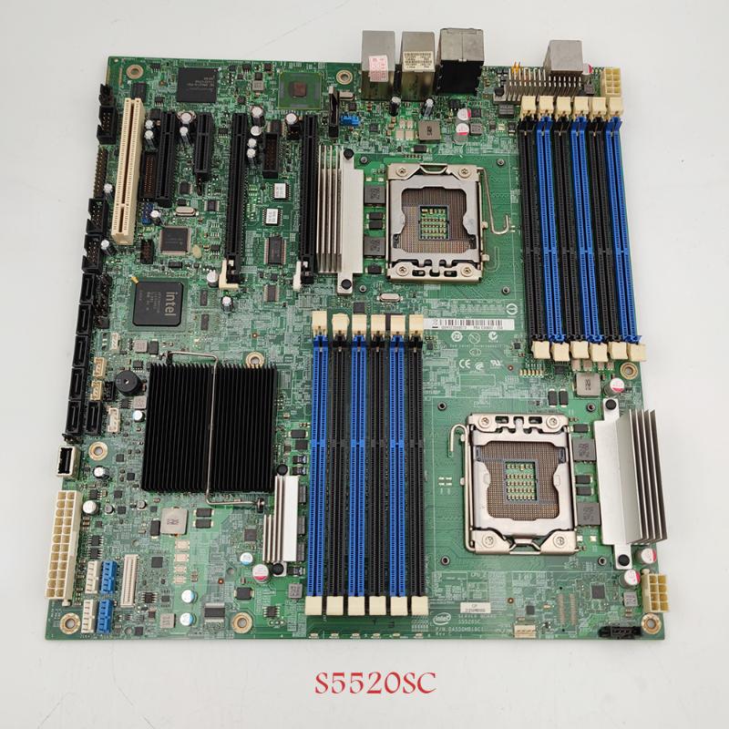 

Motherboards S5520SC Workstation Motherboard For Intel LGA 1366 X55 High Quality 95%
