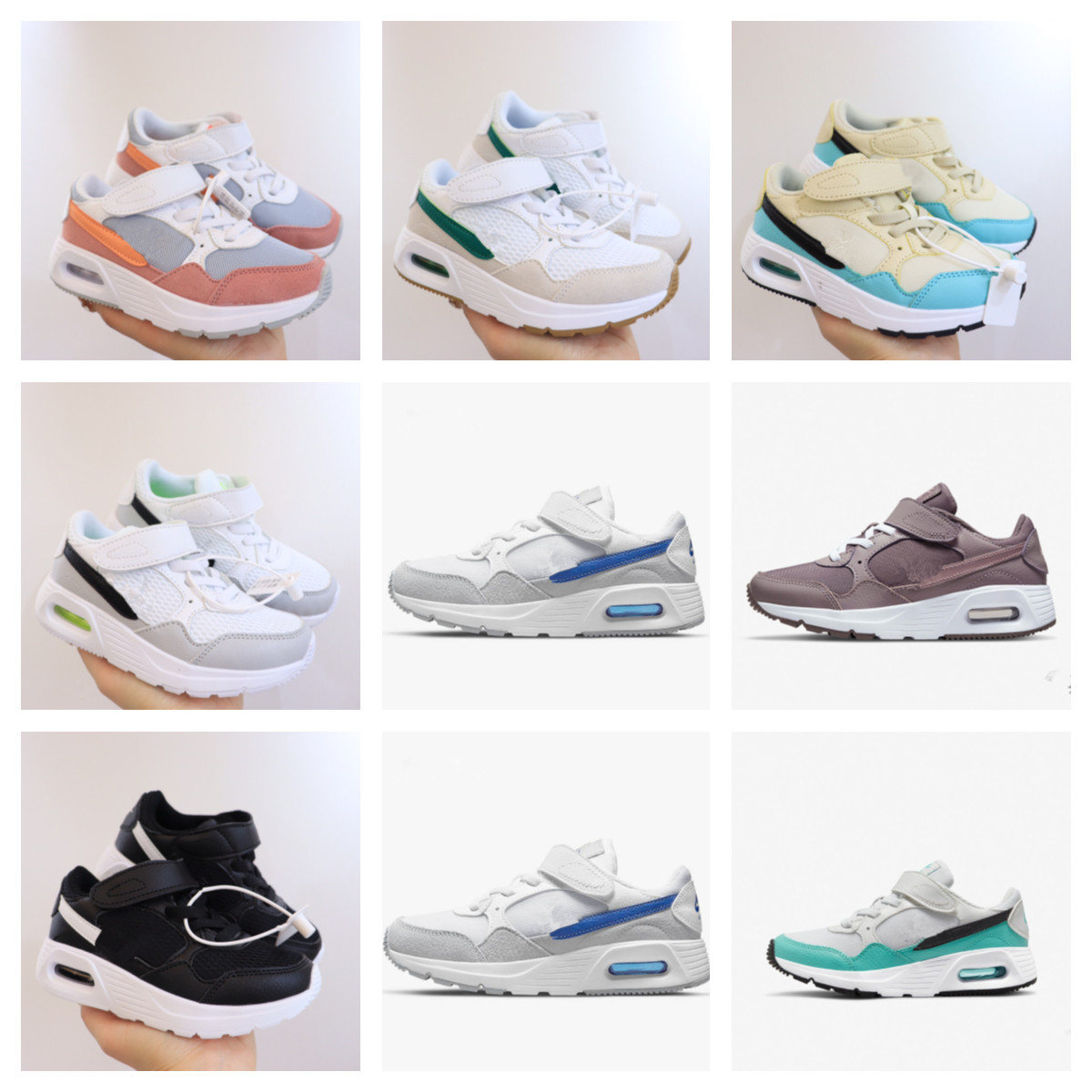 

Childrens SC designer casual shoes Little Kids students youth Running shoes Boys Girls Infants white sports Sneaker Trainers fitness jogging shoe max low sneakers, Do not choose;other color;contact me