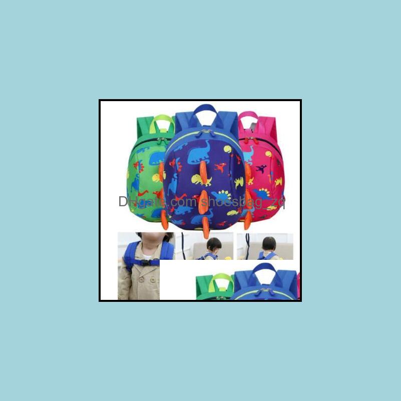 

Cosmetic Bags Cases Bags Lage Accessories 5 Colors Kids Safety Harness Backpack Leash Child Toddler Anti-Lost Dinosaur Cartoon Arlo Garte, As pic